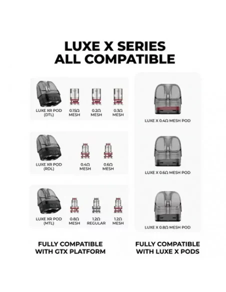 Pod Luxe XR 5ml (2pcs) Vaporesso