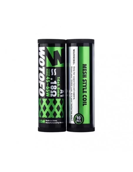 Resistencias Mesh Profile 0.18ohm (10pcs) Wotofo