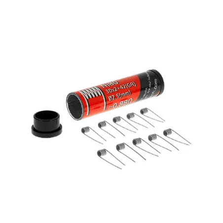 Resistencias Micro Fused Clapton MTL 0.88ohm (10pcs) Fumytech