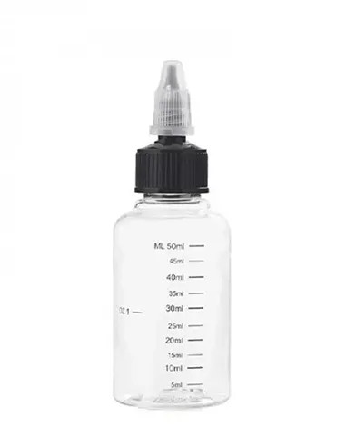 Bote graduado con tapón dosificador 50ml
