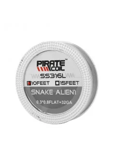Bobina Snake Alien 1 SS316L 0.3*0.8flat+32G Pirate Coil