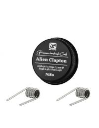 Alien Clapton Ni80+Ni90 0.15Ω BD Vape – Coils artesanales para DL