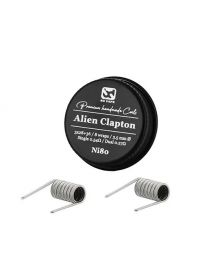 Alien Clapton Ni80 0.54Ω BD Vape – Coils artesanales para RDL