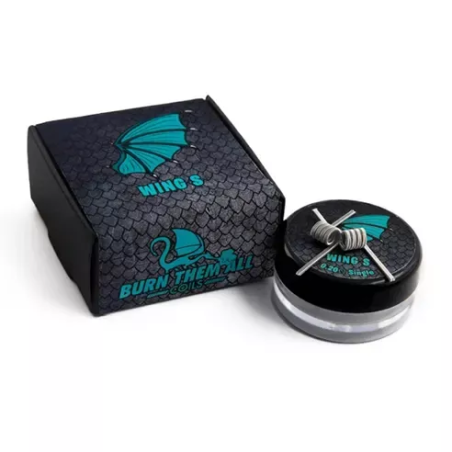 Burn Them All Coils Wing S 0.20Ω Single Resistencias Artesanales