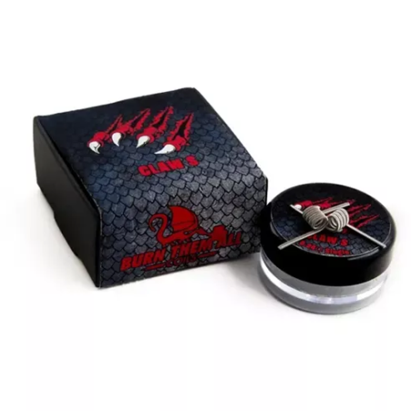 Burn Them All Coils ClawS 0.23Ω Single Resistencias Artesanales
