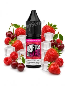 Strawberry Raspberry Cherry 10ml Drifter Bar Salts
