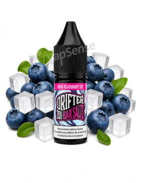 Sour Blueberry Ice 10ml Drifter Bar Salts
