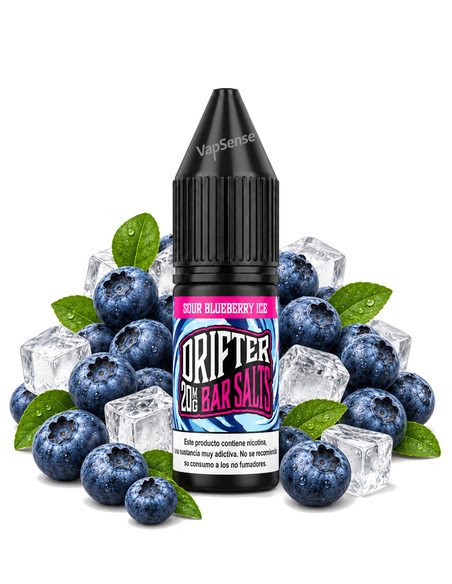Sour Blueberry Ice 10ml Drifter Bar Salts