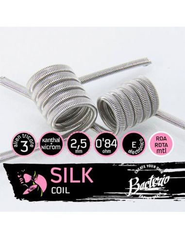 Bacterio Coils Silk MTL 0.84Ω - Compra barato en Vapsense