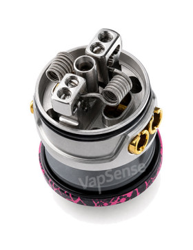 DJV x Vaping Bogan RDTA V2 26mm deck dual coil