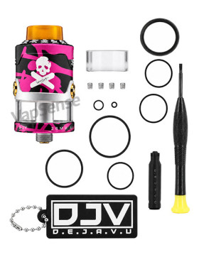 DJV x Vaping Bogan RDTA V2 26mm contenido del pack