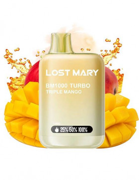 Vaper Desechable Triple Mango - Lost Mary BM1000 TURBO