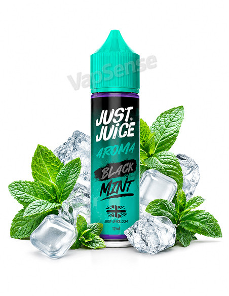 Black Longfill 60ml Just Juice Mint Range