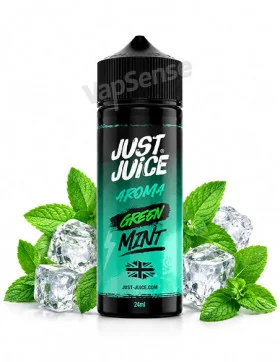 Green Longfill 120ml Just Juice Mint Range