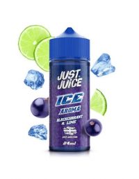 Aroma Blackcurrant Lime - Just Juice Ice Longfill 120ml