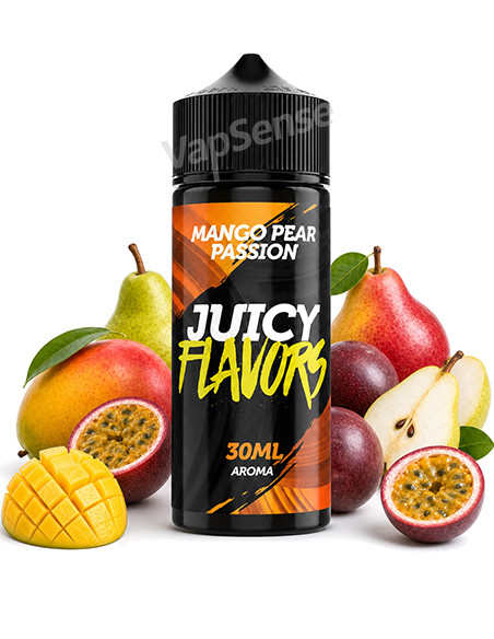 Mango Pear Passion Longfill Juicy Flavors botella de 120ml
