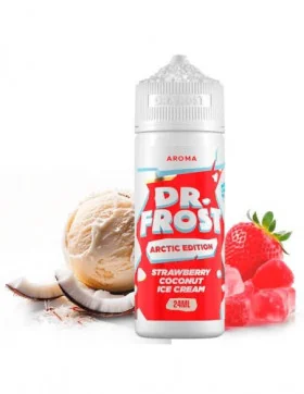 Aroma Strawberry Coconut Ice Cream - Dr Frost Longfill 120ml