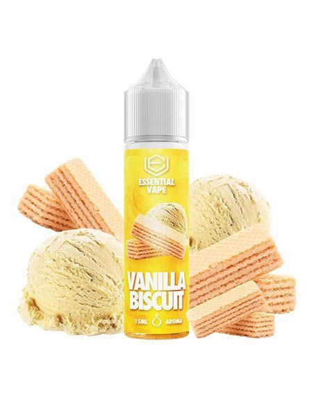 Aroma Vanilla Biscuit - Essential Vape Bombo Longfill 60ml