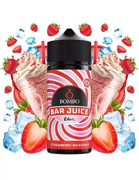 Aroma Strawberry Milkshake Ice - Bar Juice Bombo Longfill 120ml