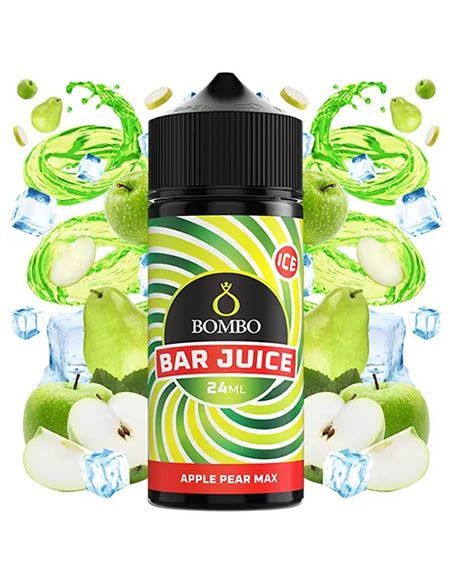 Aroma Apple Pear Max Ice - Bar Juice Bombo Longfill 120ml