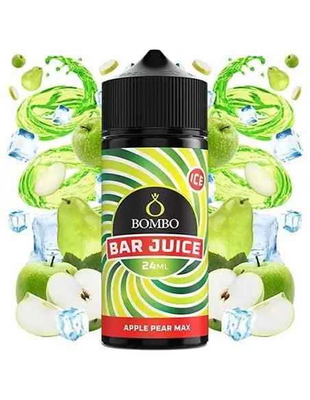 Aroma Apple Pear Max Ice - Bar Juice Bombo Longfill 120ml