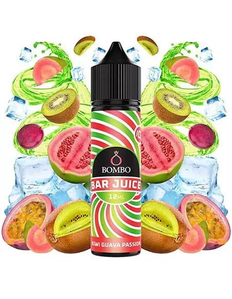 Aroma Kiwi Guava Passion Ice - Bar Juice Bombo Longfill 60ml
