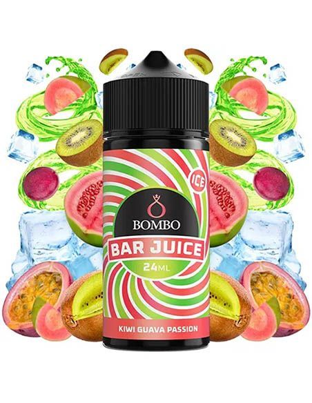 Aroma Kiwi Guava Passion Ice - Bar Juice Bombo Longfill 120ml