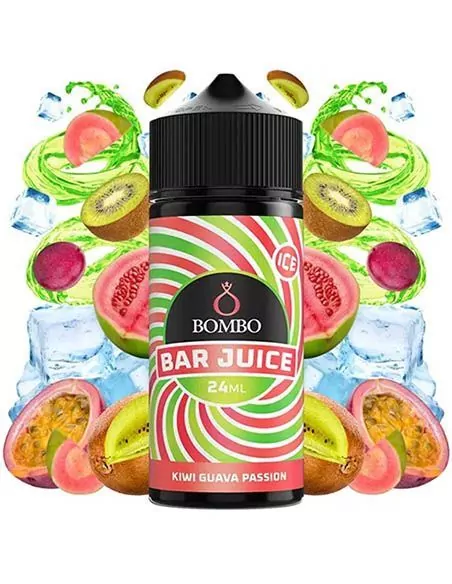 Aroma Kiwi Guava Passion Ice - Bar Juice Bombo Longfill 120ml
