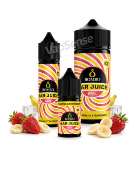 Aroma Banana Strawberry Ice - Bar Juice Bombo Longfill 30ml