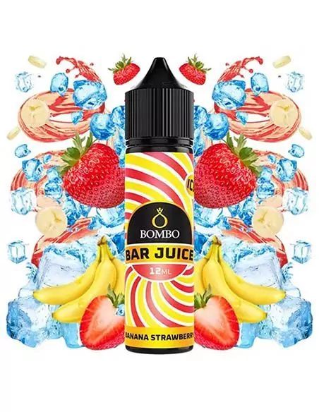 Aroma Banana Strawberry Ice - Bar Juice Bombo Longfill 60ml