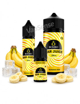 Aroma Banana Max Ice - Bar Juice Bombo Longfill 30ml