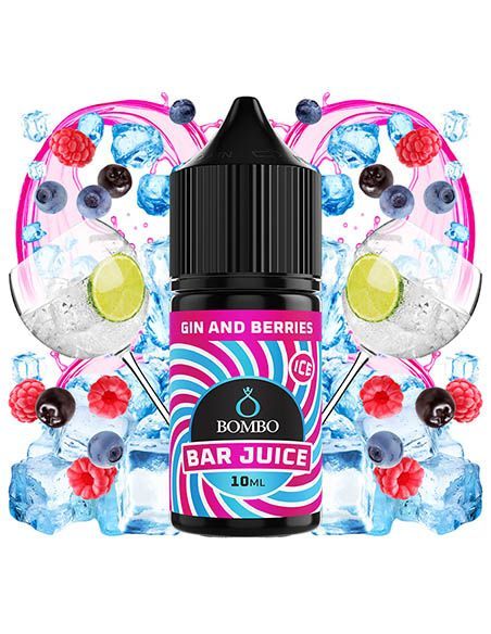 Aroma Gin & Berries Ice - Bar Juice Bombo Longfill 30ml