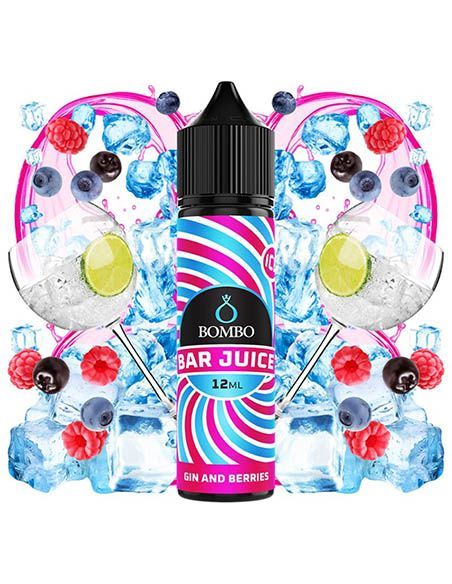 Aroma Gin & Berries Ice - Bar Juice Bombo Longfill 60ml