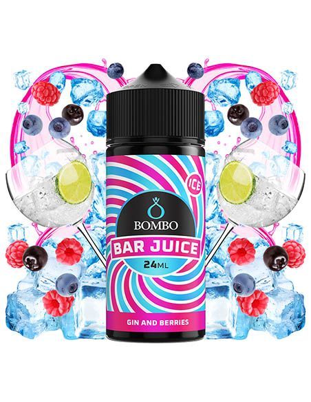 Aroma Gin & Berries Ice - Bar Juice Bombo Longfill 120ml