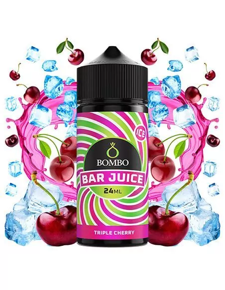 Aroma Triple Cherry Ice - Bar Juice Bombo Longfill 120ml