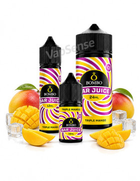 Triple Mango Ice Longfill Bombo Bar Juice 30ml 60ml y 120ml