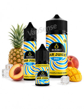 Aroma Pineapple Peach Mango Ice - Bar Juice Bombo Longfill 30ml