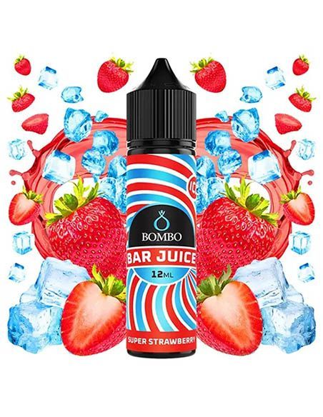 Aroma Super Strawberry Ice - Bar Juice Bombo Longfill 60ml