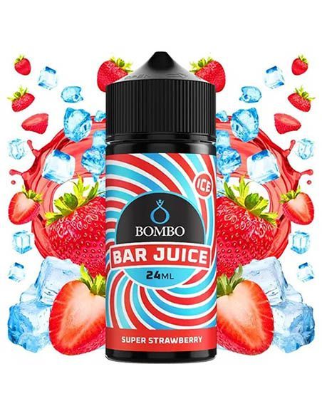 Aroma Super Strawberry Ice - Bar Juice Bombo Longfill 120ml