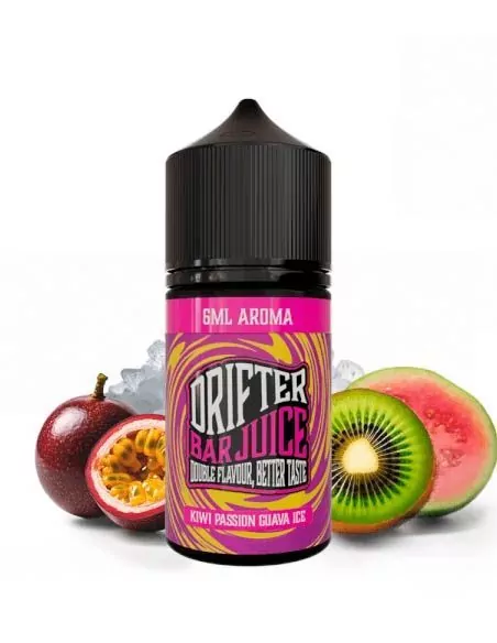 Aroma Kiwi Passion Guava Ice - Drifter Bar Longfill 30ml