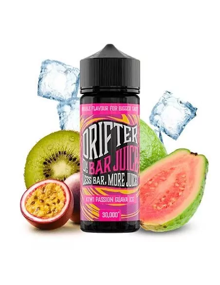 Aroma Kiwi Passion Guava Ice - Drifter Bar Longfill 120ml