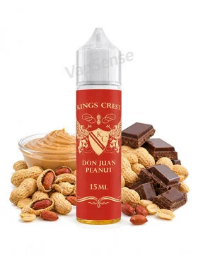 Don Juan Peanut Longfill Kings Crest botella de 60ml