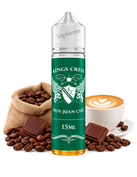 Don Juan Café Longfill Kings Crest botella de 60ml