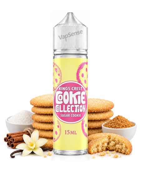 Sugar Cookie Longfill Cookie Collection Kings Crest botellas de 60ml