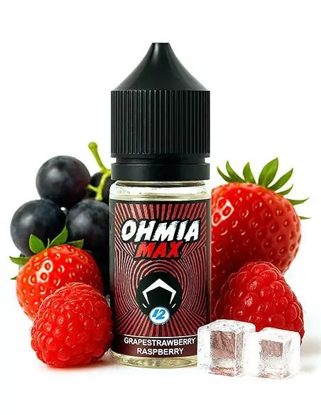 Aroma Grape Strawberry Raspberry Ice - Ohmia Max Longfill 10ml