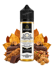Cuspidis Longfill Bombo Platinum Tobaccos botella de 60ml