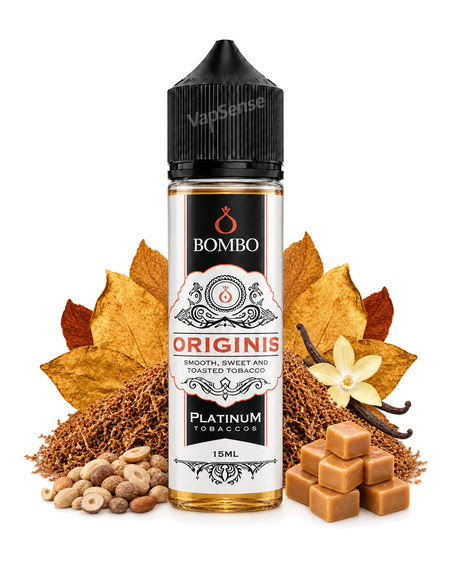 Originis Longfill Bombo Platinum Tobaccos botella de 60ml