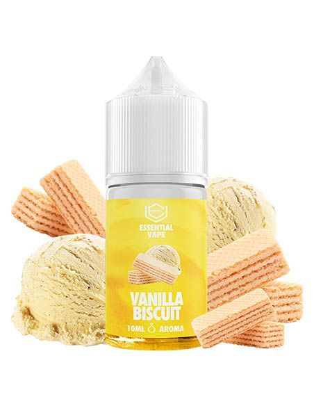 Aroma Vanilla Biscuit - Essential Vape Bombo Longfill 30ml