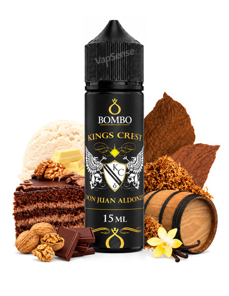 Don Juan Aldonza Longfill Kings Crest & Bombo botella de 60ml
