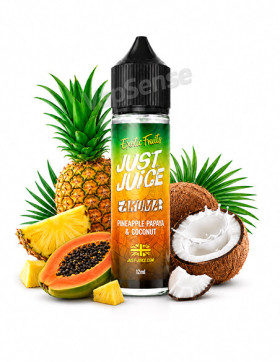 Papaya Pineapple Coconut Longfill 60ml Just Juice Exotic Fruits